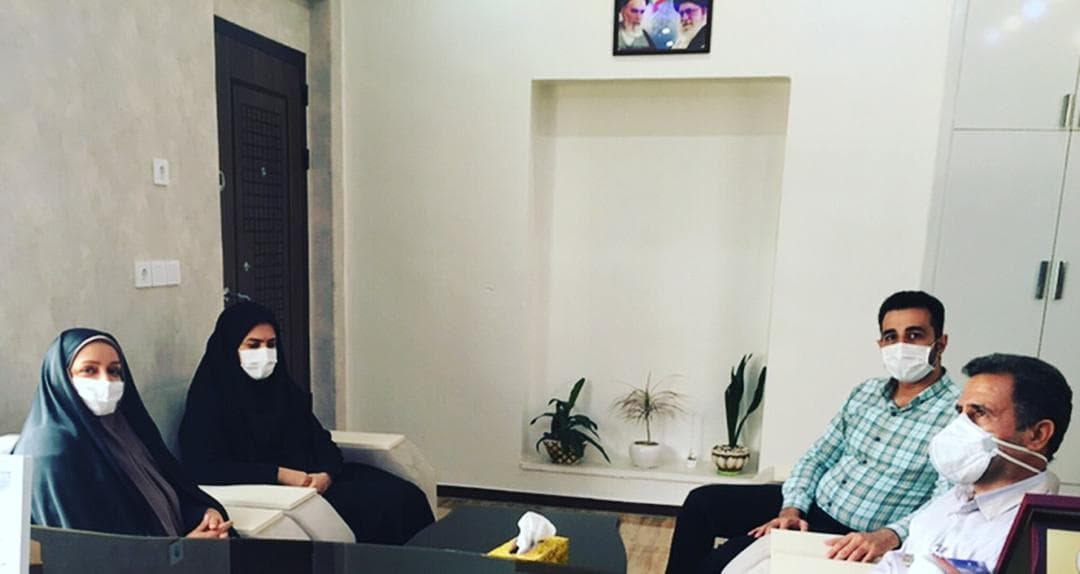 بازدید مدیریت محترم مدرسه ابتدایی پسرانه شاهد قائمشهر