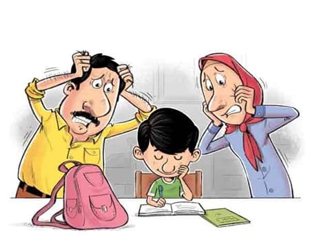 اضطراب و نگرانی وتاثیر آن در امتحانات دانش آموزان ابتدایی